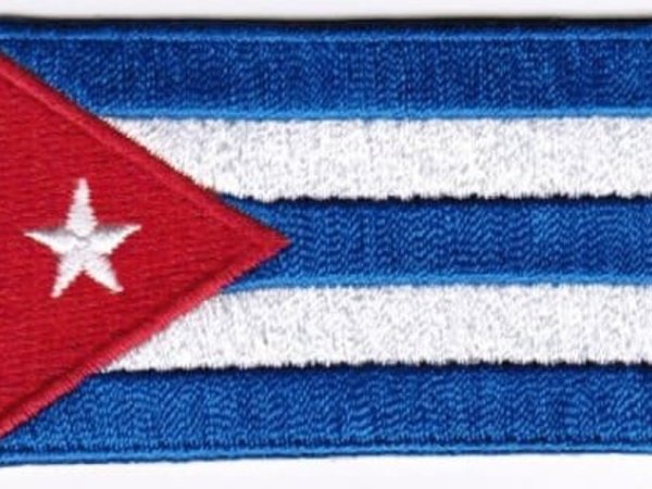 Cuba Patch Embroidered Iron On Badge Applique Cuban