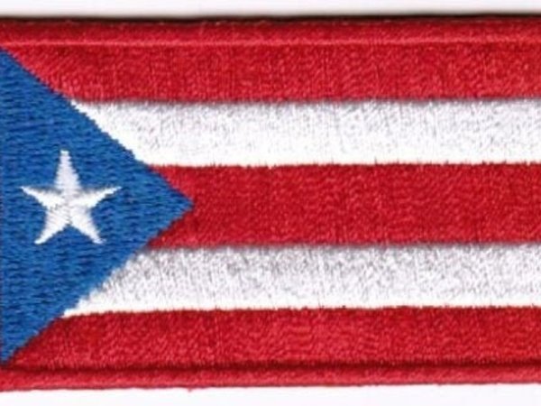 Puerto Rico Patch Embroidered Iron On Badge Applique Puerto Rican Boricua