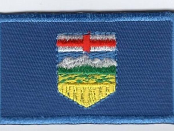 Alberta Patch Embroidered Iron On Badge Applique