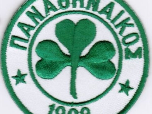 Panathinaikos FC Greece Patch Badge Embroidered Iron On Applique