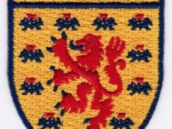 Scotland Lion Shield Crest Patch Embroidered Iron On Applique Badge Scottish
