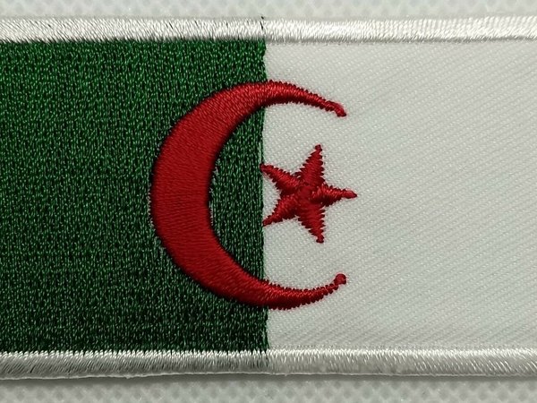 Algeria Patch Embroidered Iron On Badge Applique Algerian