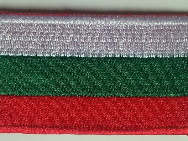 Bulgaria Patch Embroidered Iron On Badge Applique Bulgarian