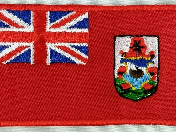 Bermuda Patch Embroidered Iron On Badge Applique Bermudian
