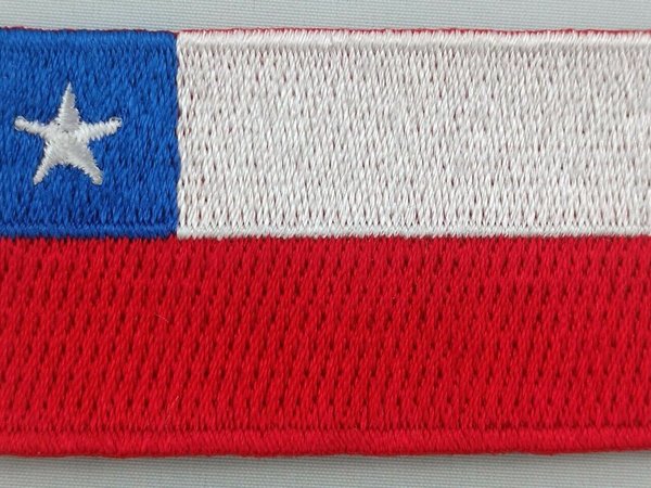 Chile Patch Embroidered Iron On Badge Applique Chilean