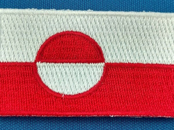 Greenland Patch Embroidered Iron On Badge Applique Greenlander Greenlandic