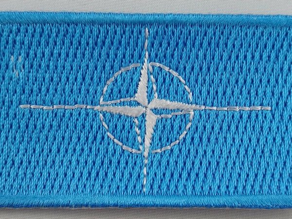 Nato Patch Embroidered Iron On Badge Applique