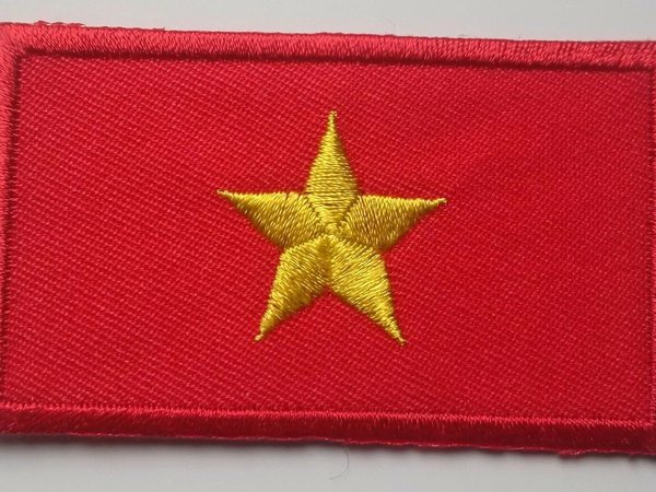 Vietnam Patch Embroidered Iron On Badge Applique Vietnamese