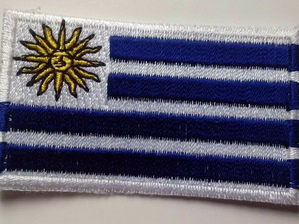 Uruguay Patch Embroidered Iron On Badge Applique Uruguayan