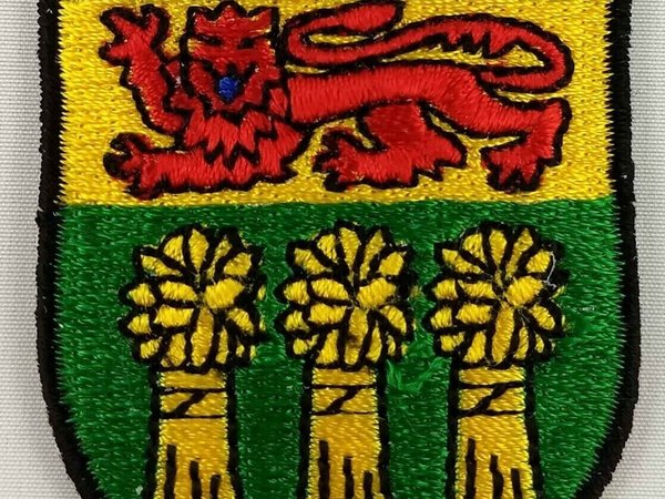 Saskatchewan Province Shield Crest Patch Badge Embroidered Iron On Sew On Canada