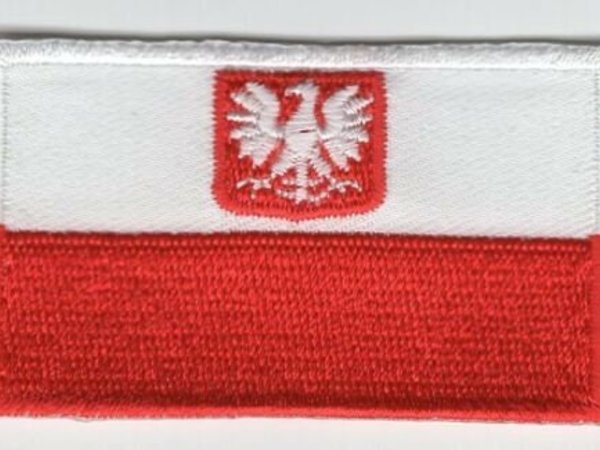 Poland Eagle Patch Embroidered Iron On Badge Applique Polish
