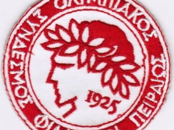 Olympiakos FC Greece Patch Badge Embroidered Iron On Applique