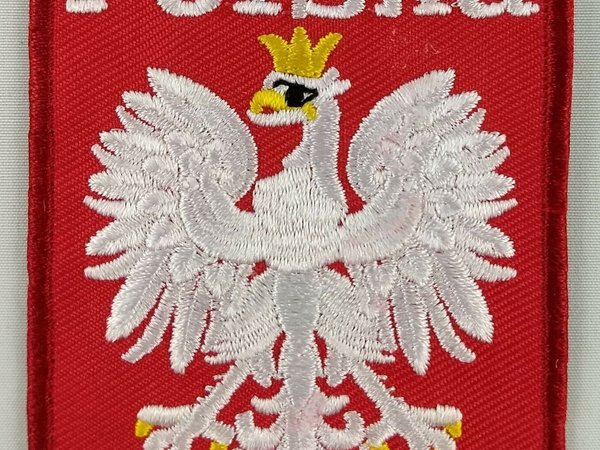 Poland Polska FC Patch Badge Embroidered Iron On Applique