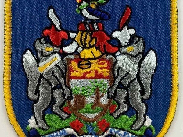 Prince Edward Island PEI COA Coat of Arms Shield Crest Patch Embroidered Badge Iron On Sew On Canadian Province