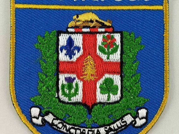 Montreal City COA Coat of Arms Shield Crest Patch Embroidered Badge Iron On Sew On Canadian Province