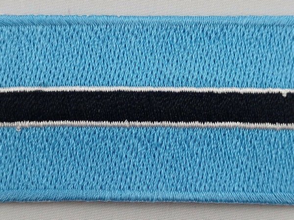 Botswana Patch Embroidered Iron On Badge Applique Batswana Motswana