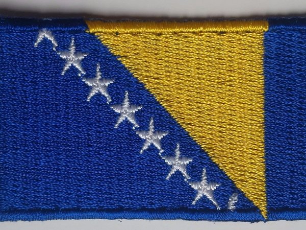 Bosnia and Herzegovina Patch Embroidered Iron On Badge Applique Bosnian