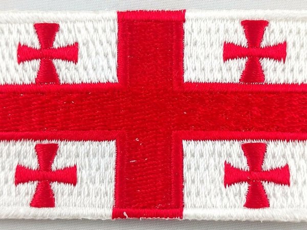 Georgia Patch Embroidered Iron On Badge Applique Georgian
