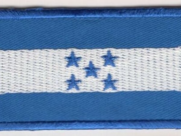 Honduras Patch Embroidered Iron On Badge Applique Honduran Catracho