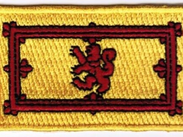 Scotland Lion Patch Embroidered Iron On Badge Applique Scottish