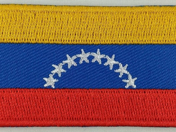 Venezuela Patch Embroidered Iron On Badge Applique Venezuelan