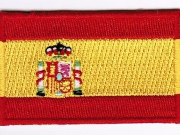 Spain Patch Embroidered Iron On Badge Applique Spaniard Spanish