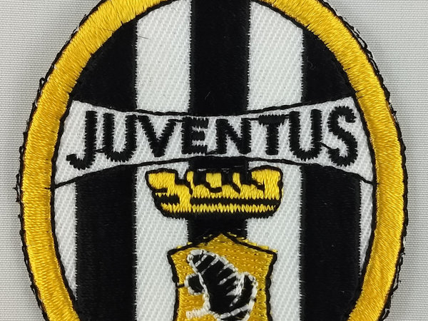 Juventus FC Patch Badge Embroidered Iron On Applique Crest