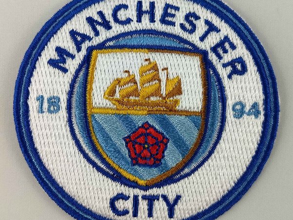 Manchester City FC Iron On Patch Badge