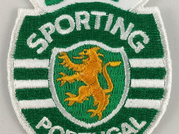 Sporting FC Patch Badge Embroidered Iron On Applique Crest
