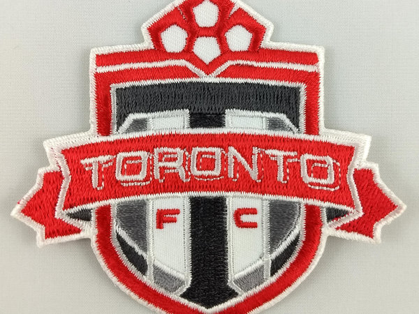 Toronto FC Patch Badge Embroidered Iron On Applique Crest