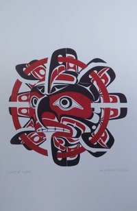 Circle of Light by Jon Erickson Gitxsan Artist 6"x9" Art Card