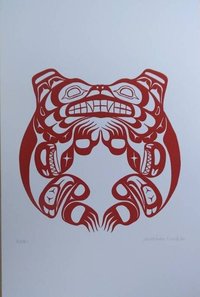 Bears by Jon Erickson Gitxsan Artist 6"x9" Art Card