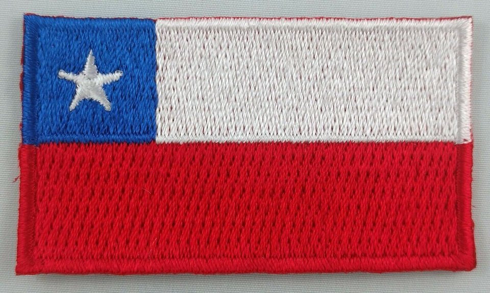 Chile Patch Embroidered Iron On Badge Applique Chilean